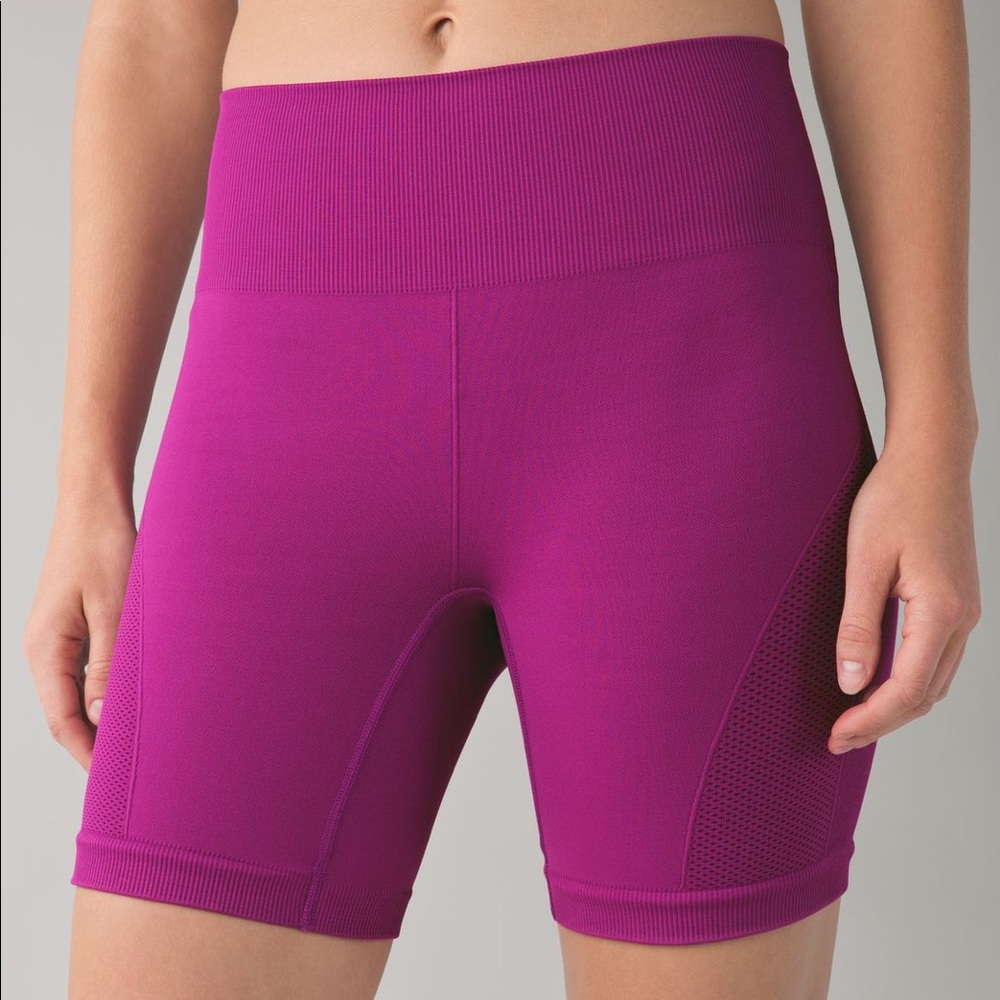 Lululemon Regal Plum Sculpt Biker Short
